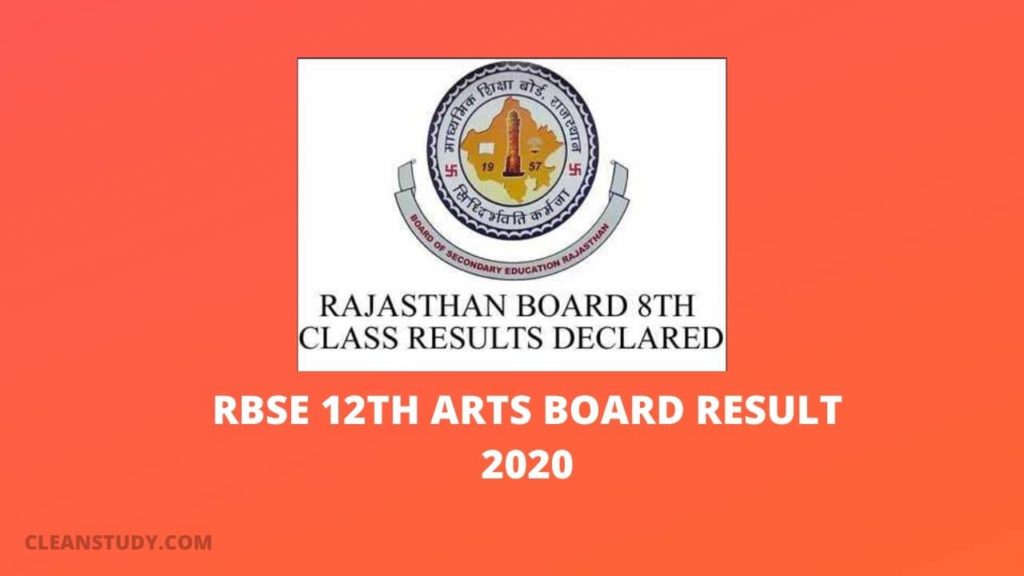 rbse 12th arts result
